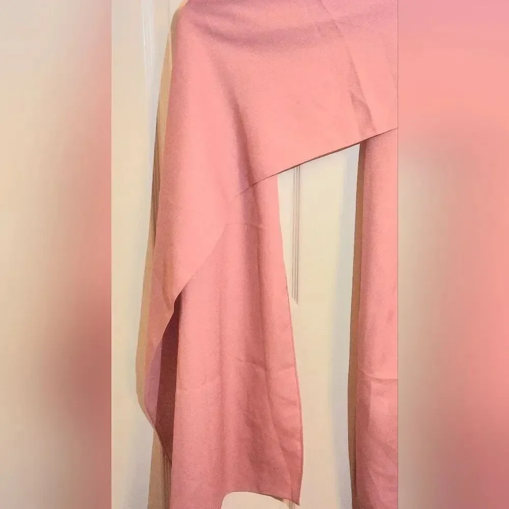 Unbranded Light Pink Long Women's Scarf Wrap 80
